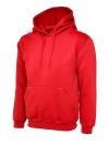 UC508 Olympic Hooded Sweatshirt Red colour image